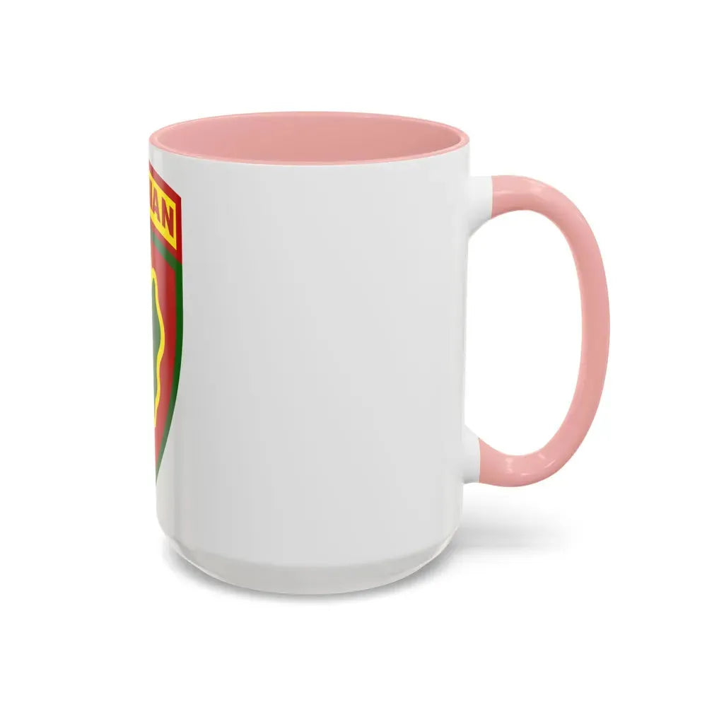 Hawaiian Division (U.S. Army) Accent Coffee Mug - Go Mug Yourself
