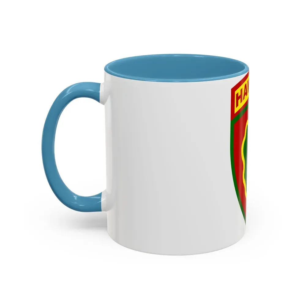 Hawaiian Division (U.S. Army) Accent Coffee Mug - Go Mug Yourself