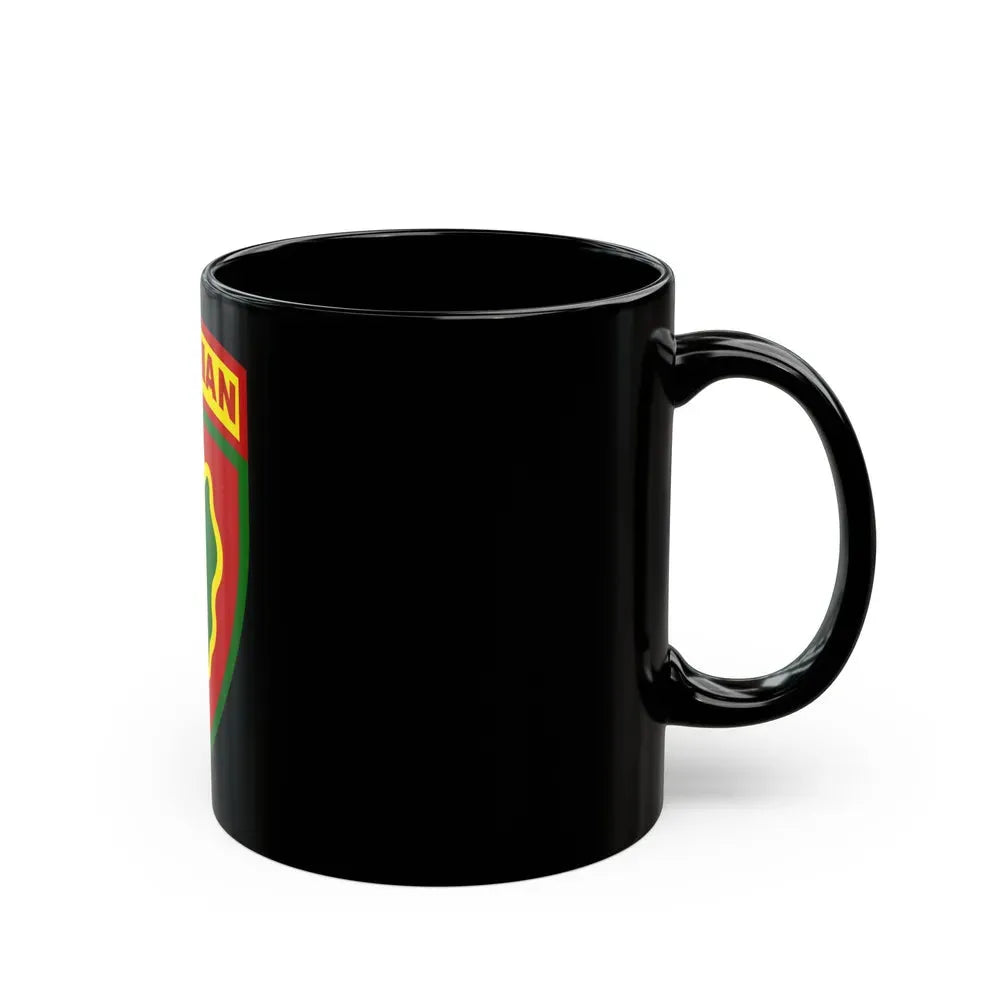 Hawaiian Division (U.S. Army) Black Coffee Mug - Go Mug Yourself