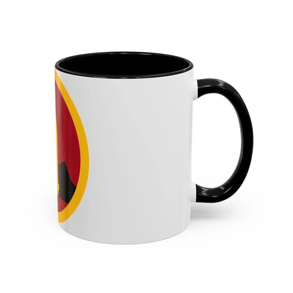 Hawaiian Seperate Coast Artillery Brigade (U.S. Army) Accent Coffee Mug - Go Mug Yourself