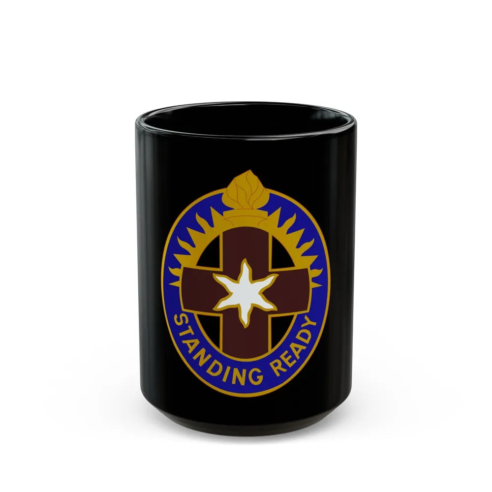 Hawley US Community Hospital (U.S. Army) Black Coffee Mug-15oz-Go Mug Yourself