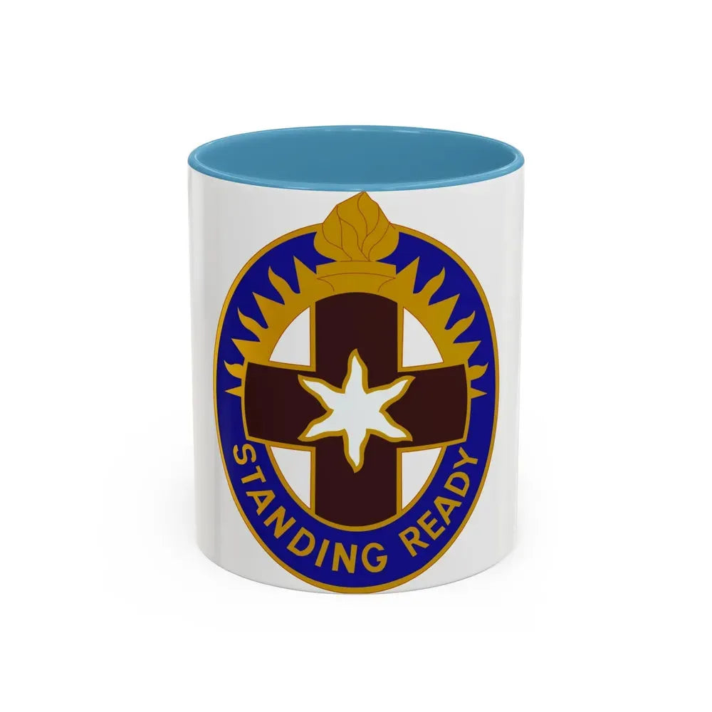 Hawley US Community Hospital (U.S. Army) Accent Coffee Mug 11oz Light Blue - Go Mug Yourself