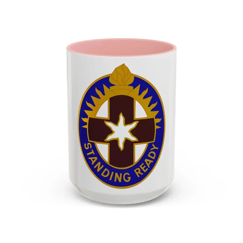 Hawley US Community Hospital (U.S. Army) Accent Coffee Mug 15oz Pink - Go Mug Yourself