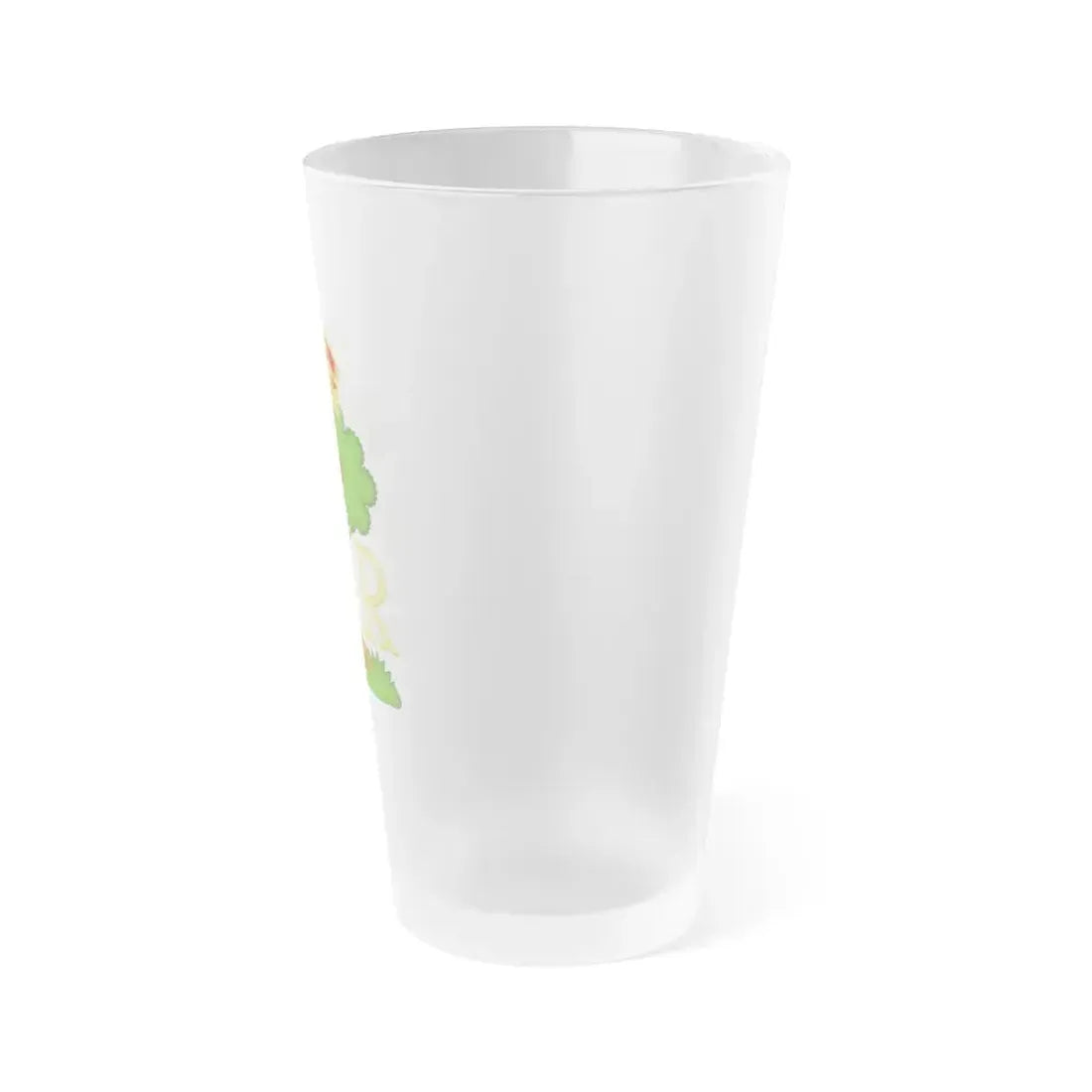 Hawthorn Bush Badge of Henry VII - Frosted Pint Glass 16oz - Go Mug Yourself