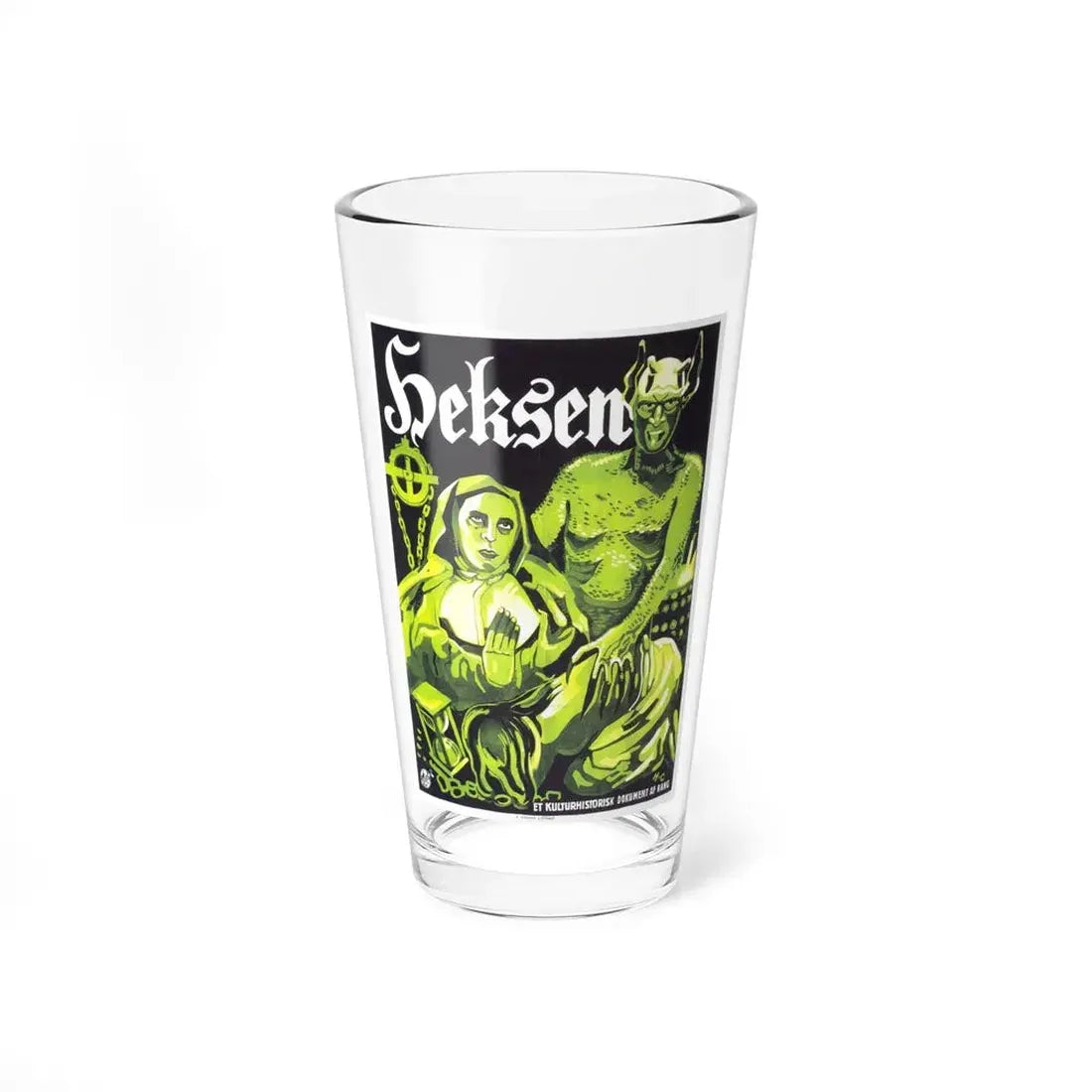 HAXAN 1922 Movie Poster - Pint Glass 16oz 16oz - Go Mug Yourself