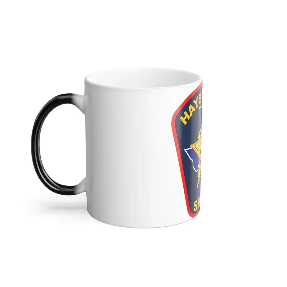 Hays County Sherrif Texas - Color Changing Coffee Mug - Go Mug Yourself