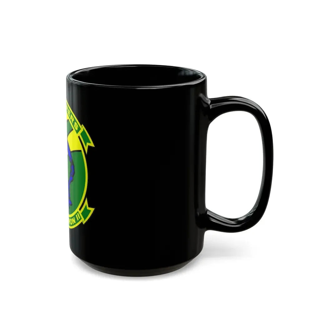HC 11 Helicopter Combat Support Squadron 11 (U.S. Navy) Black Coffee Mug - Go Mug Yourself
