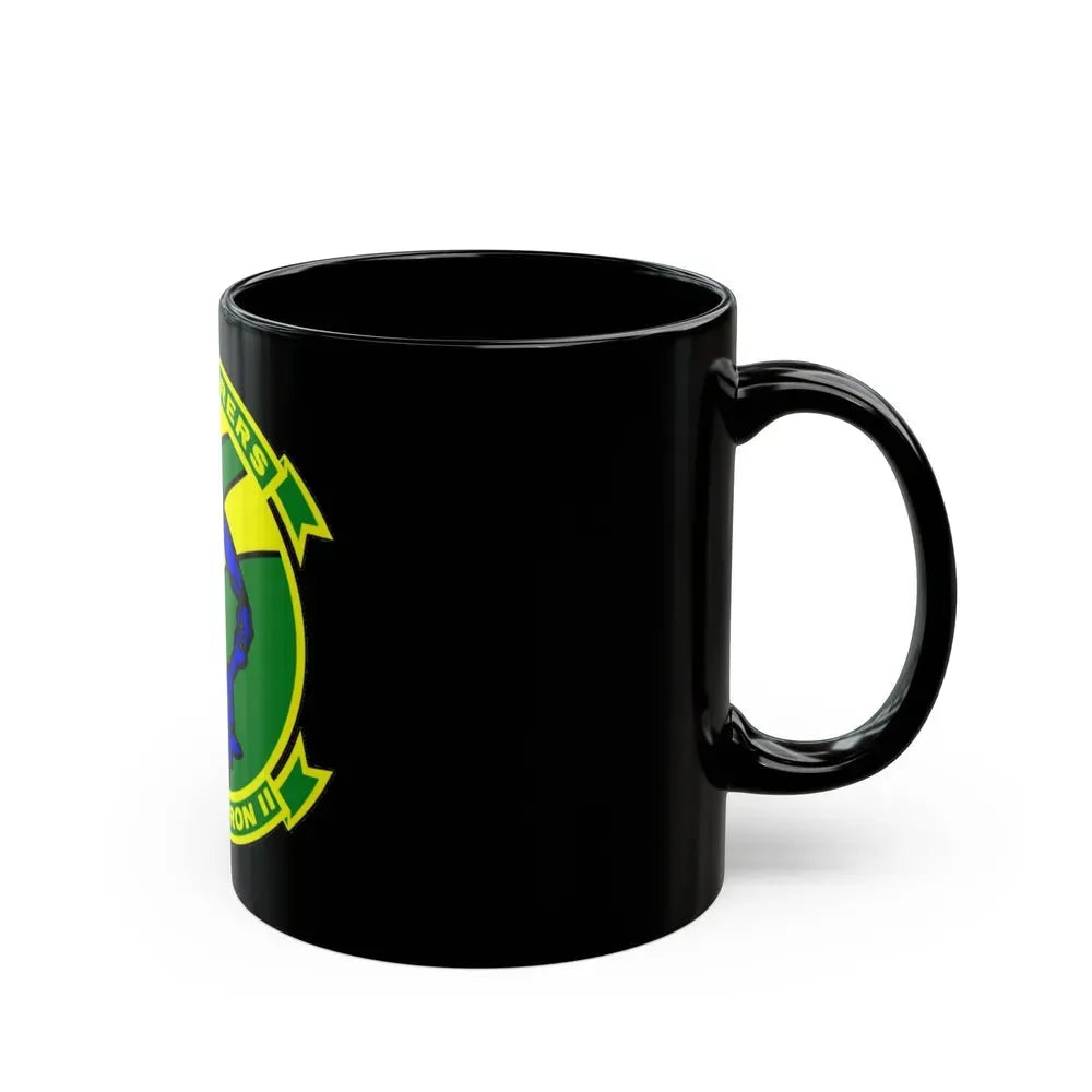 HC 11 Helicopter Combat Support Squadron 11 (U.S. Navy) Black Coffee Mug - Go Mug Yourself