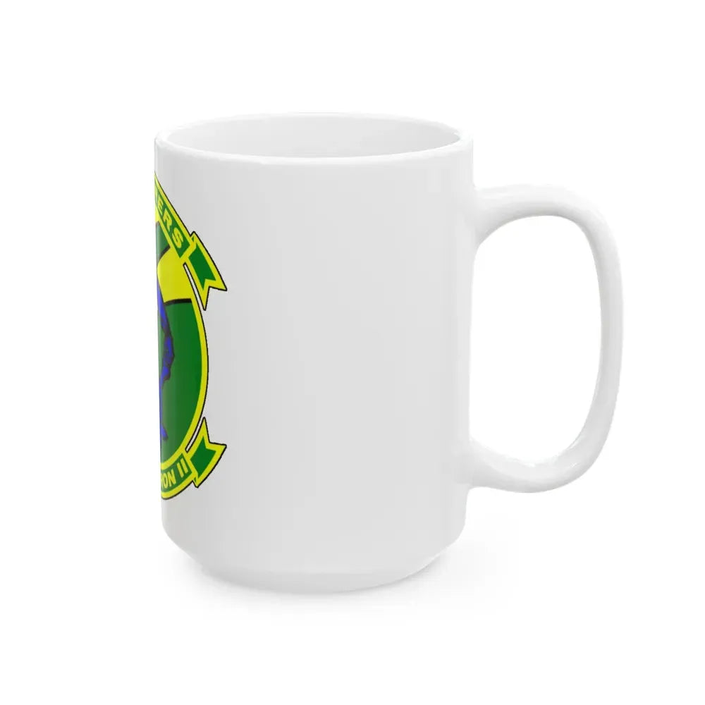 HC 11 Helicopter Combat Support Squadron 11 (U.S. Navy) White Coffee Mug - Go Mug Yourself