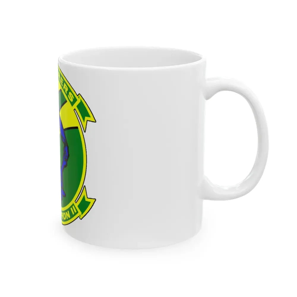 HC 11 Helicopter Combat Support Squadron 11 (U.S. Navy) White Coffee Mug - Go Mug Yourself