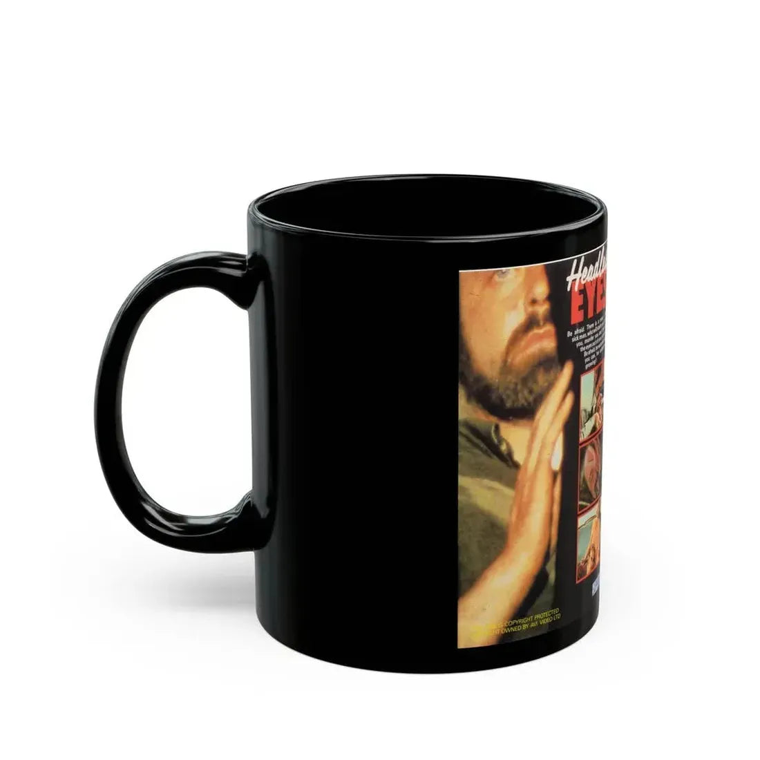 HEADLESS EYES (VHS COVER) - Black Coffee Mug - Go Mug Yourself