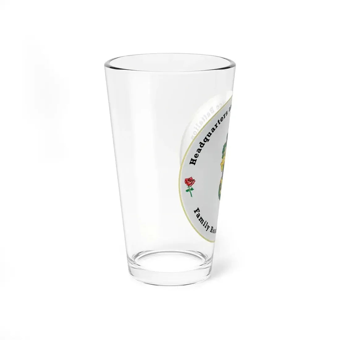 Headquarters And Service Battalion Family Readiness Volunteer (USMC) Pint Glass 16oz - Go Mug Yourself