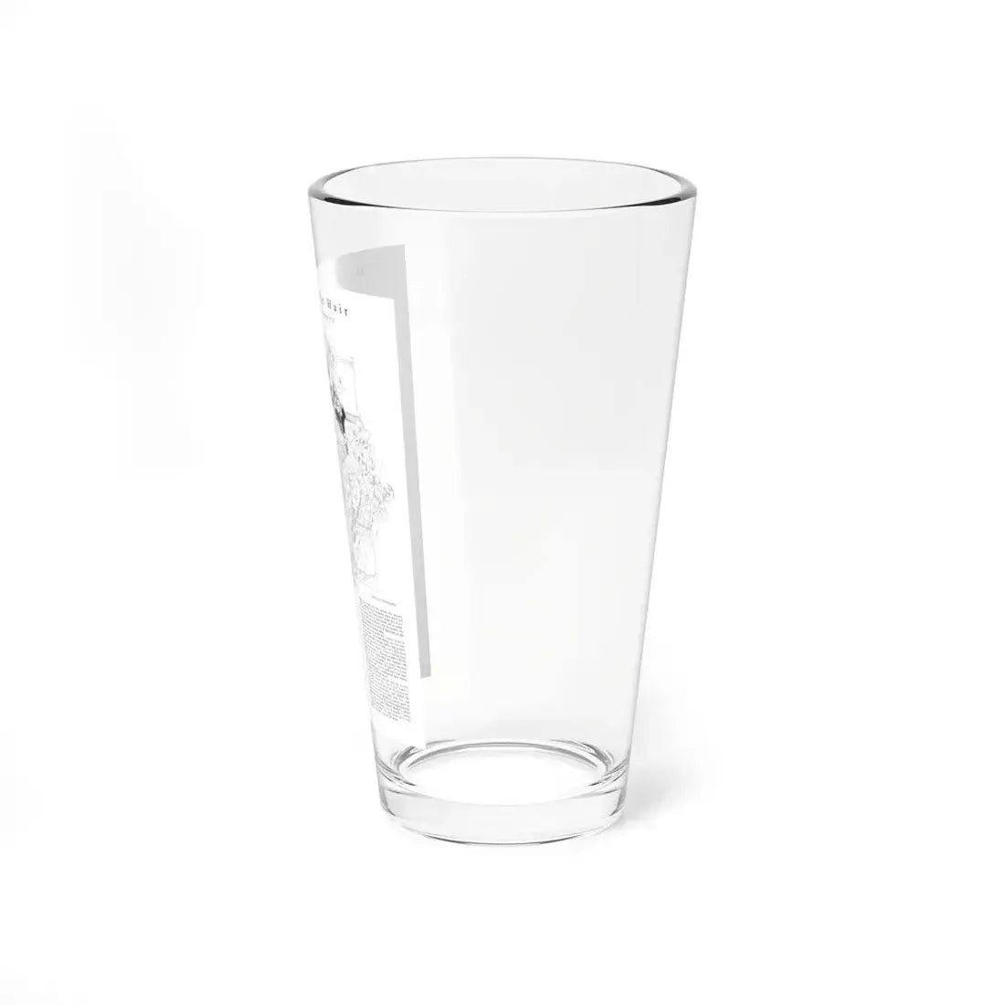 Health and the Hair, Harper's Bazaar, July 1915 - Pint Glass 16oz - Go Mug Yourself