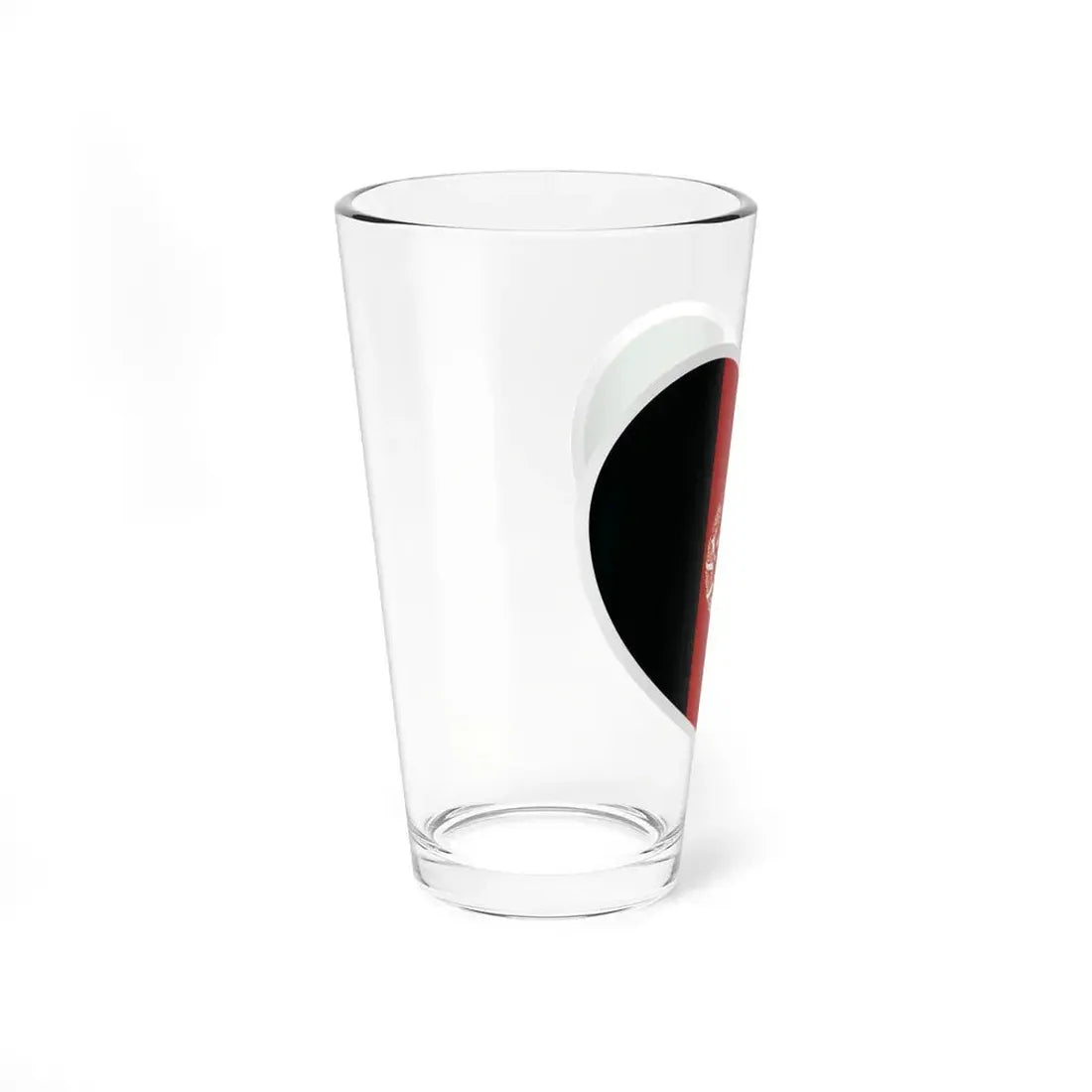 Heart Flag of Afghanistan 2004-2013 - Pint Glass 16oz - Go Mug Yourself