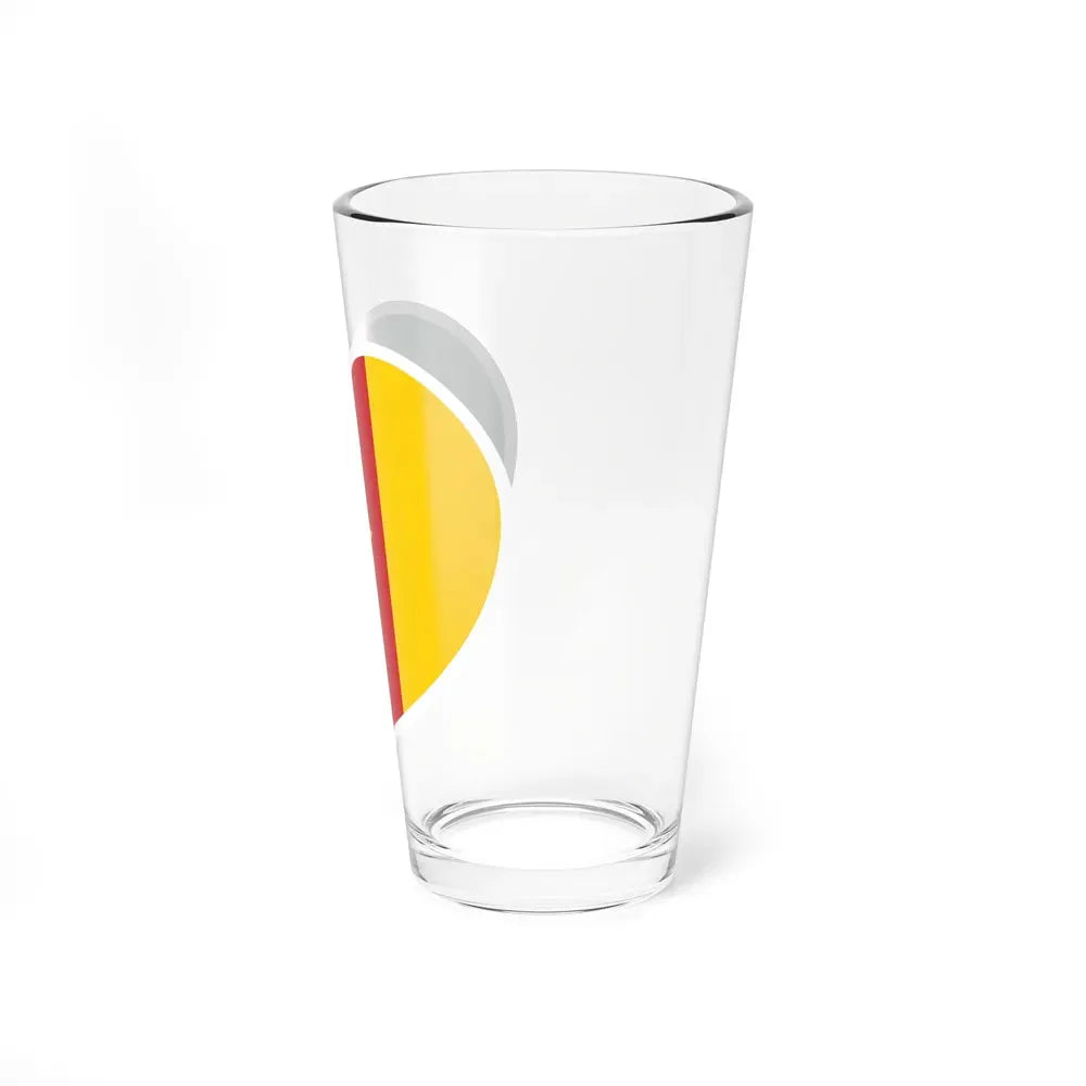 Heart Flag of Cameroon - Pint Glass 16oz - Go Mug Yourself