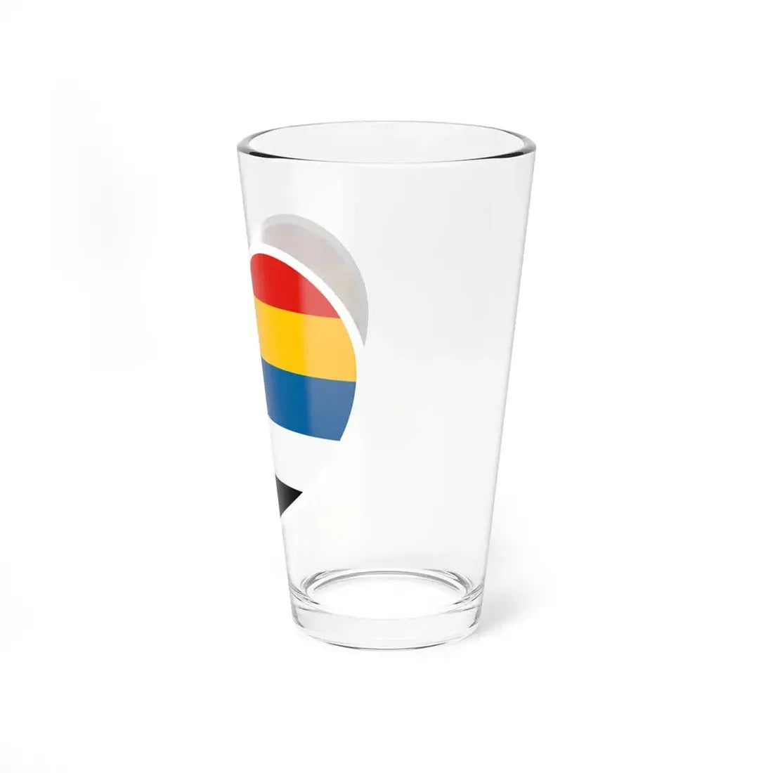 Heart Flag of China 1912-1928 - Pint Glass 16oz - Go Mug Yourself