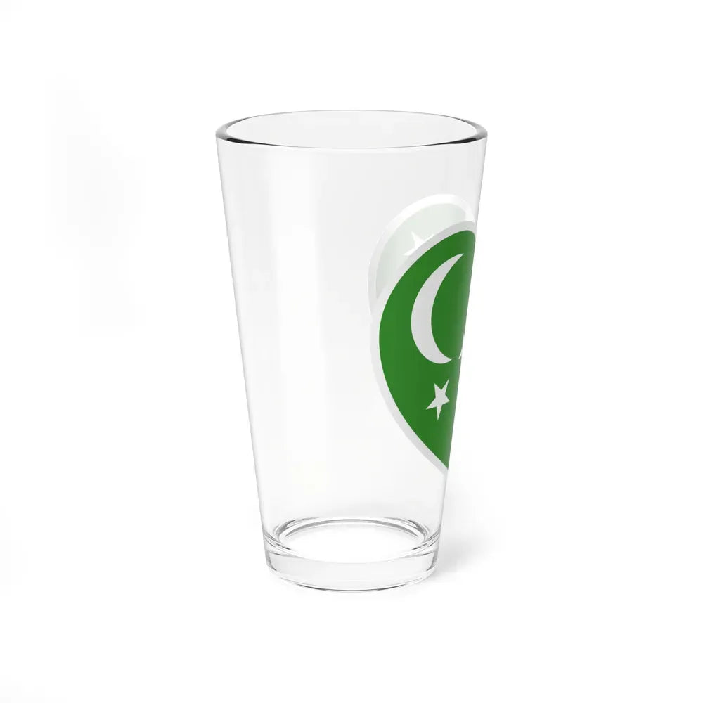Heart Flag of Comoros 1963-1975 - Pint Glass 16oz - Go Mug Yourself