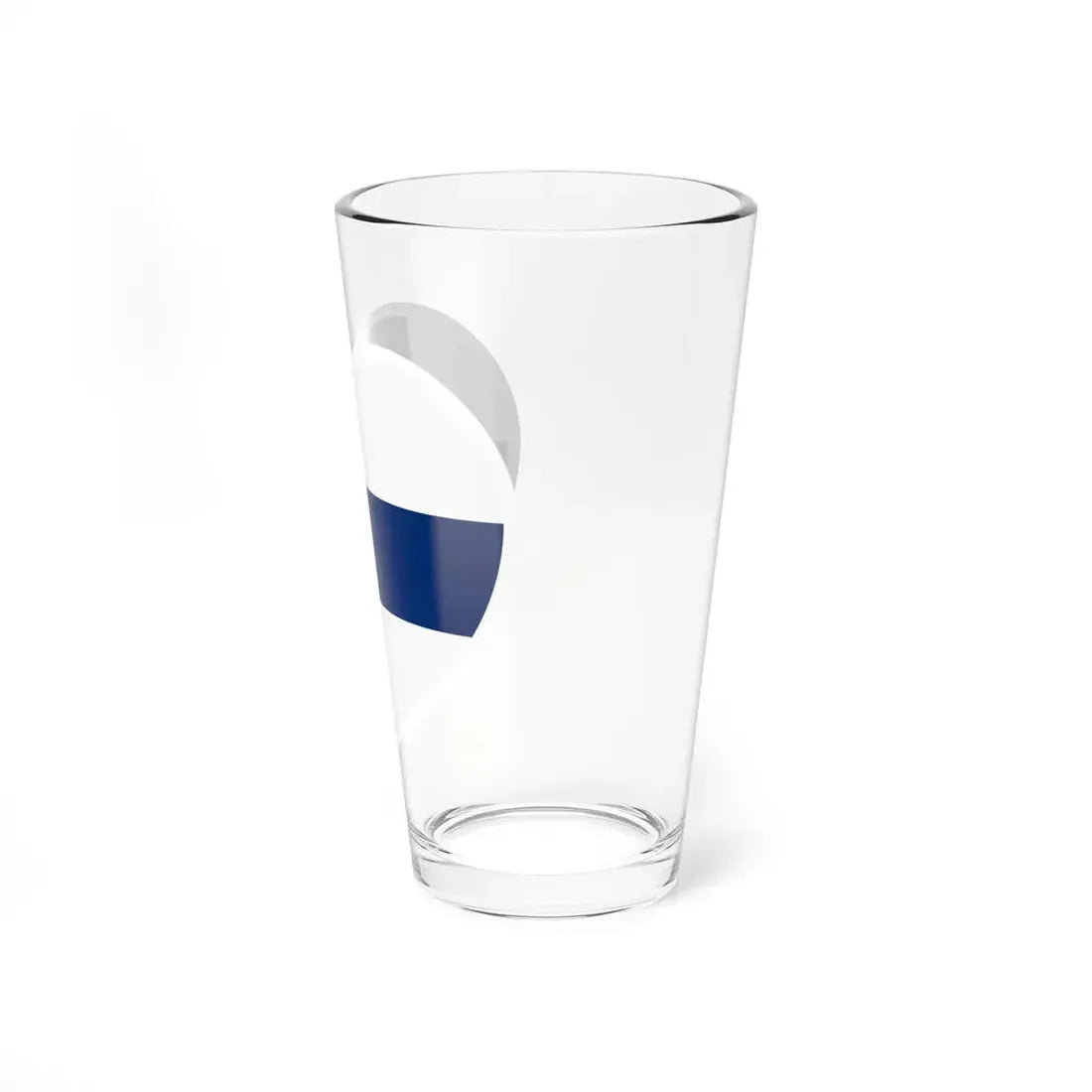 Heart Flag of Finland - Pint Glass 16oz - Go Mug Yourself