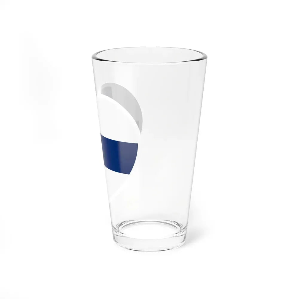 Heart Flag of Finland - Pint Glass 16oz - Go Mug Yourself
