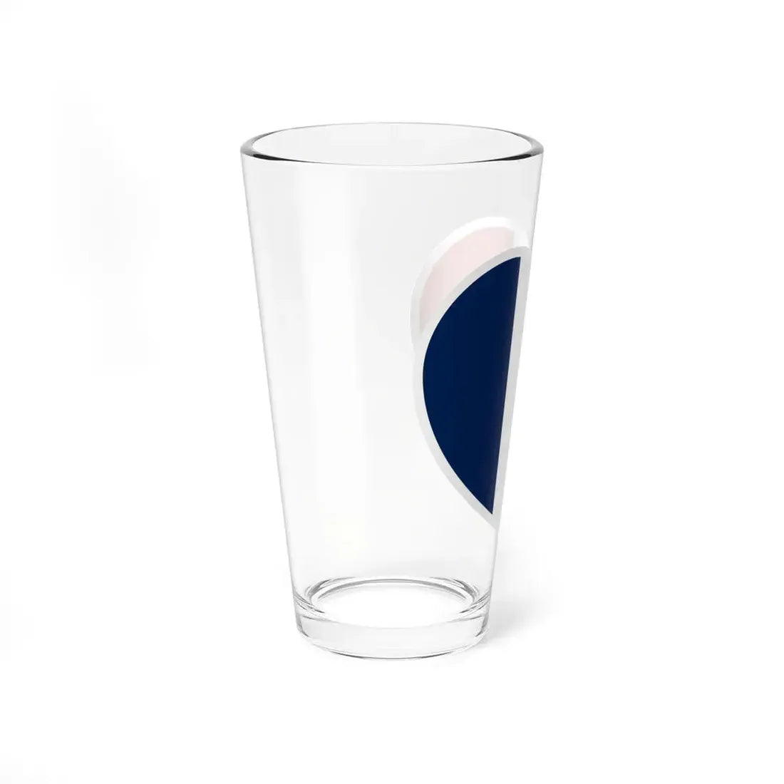 Heart Flag of France - Pint Glass 16oz - Go Mug Yourself