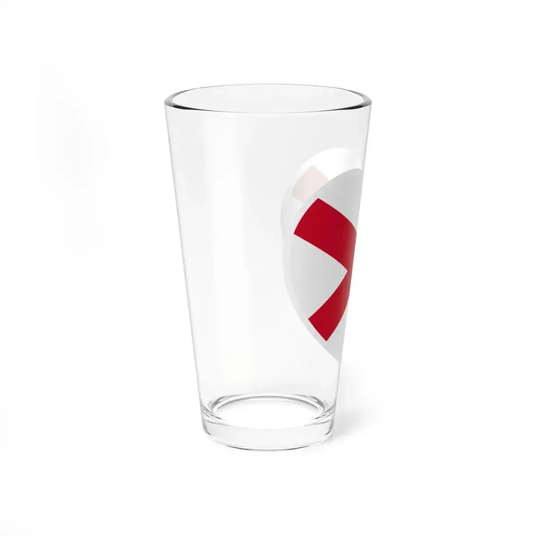 Heart Flag of Ireland Saint Patrick's Saltire - Pint Glass 16oz - Go Mug Yourself