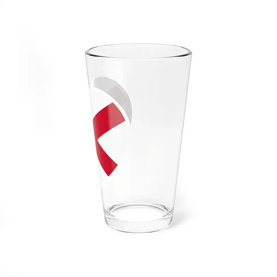Heart Flag of Ireland Saint Patrick's Saltire - Pint Glass 16oz - Go Mug Yourself
