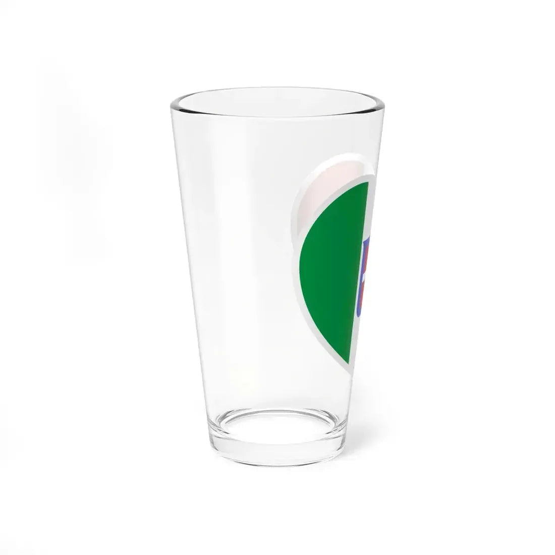 Heart Flag of Italy 1861-1946 - Pint Glass 16oz - Go Mug Yourself