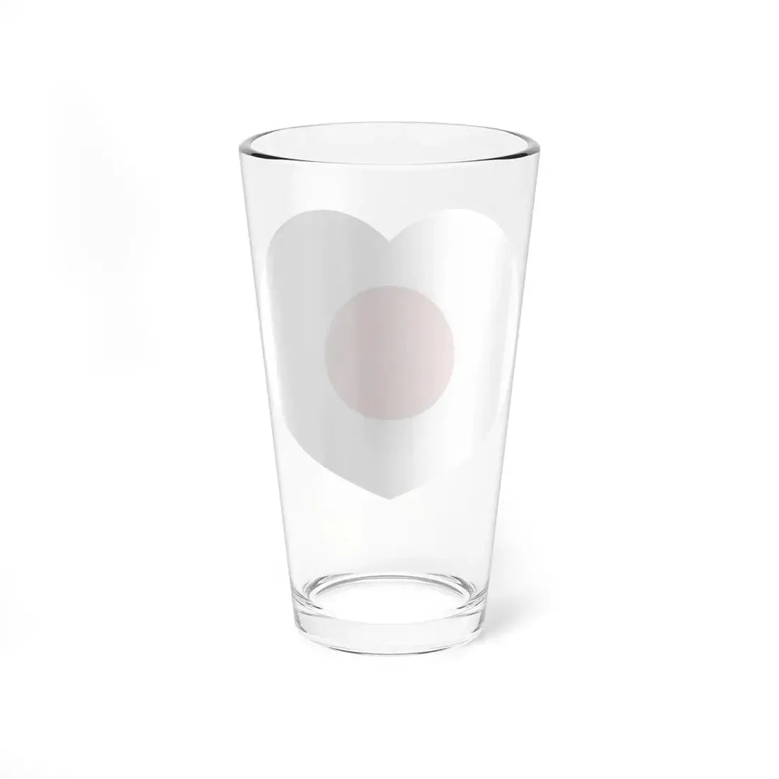 Heart Flag of Japan - Pint Glass 16oz - Go Mug Yourself