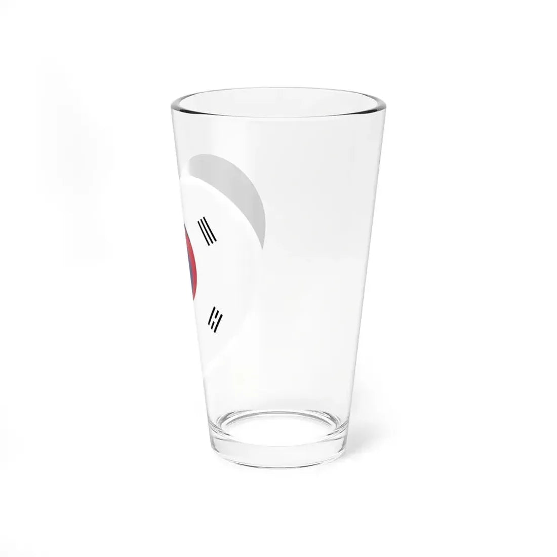 Heart Flag of Korea 1882-1910 - Pint Glass 16oz - Go Mug Yourself