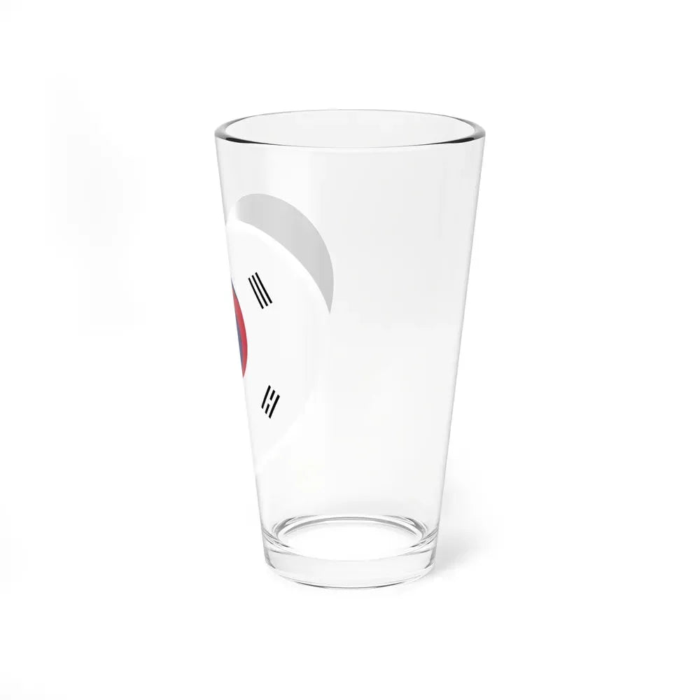 Heart Flag of Korea 1882-1910 - Pint Glass 16oz - Go Mug Yourself