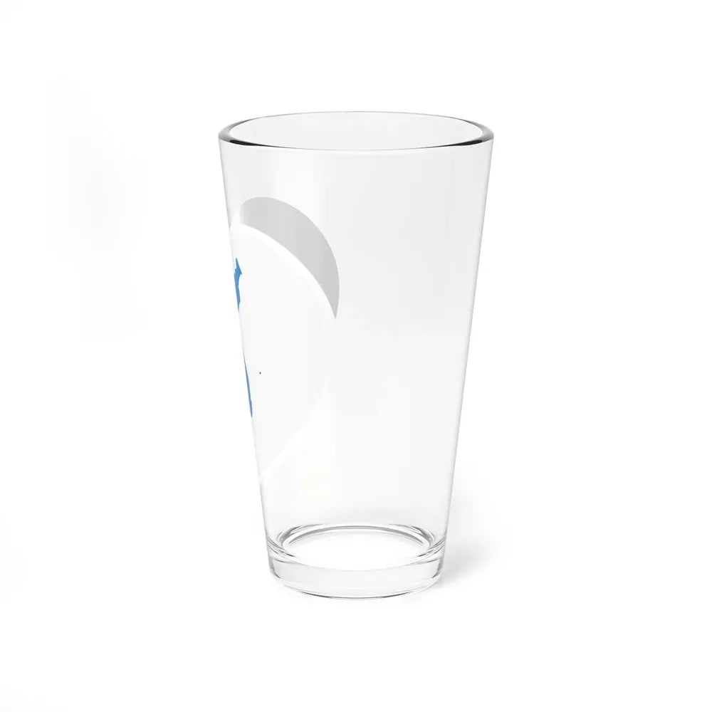 Heart Flag of Korea Unification - Pint Glass 16oz - Go Mug Yourself
