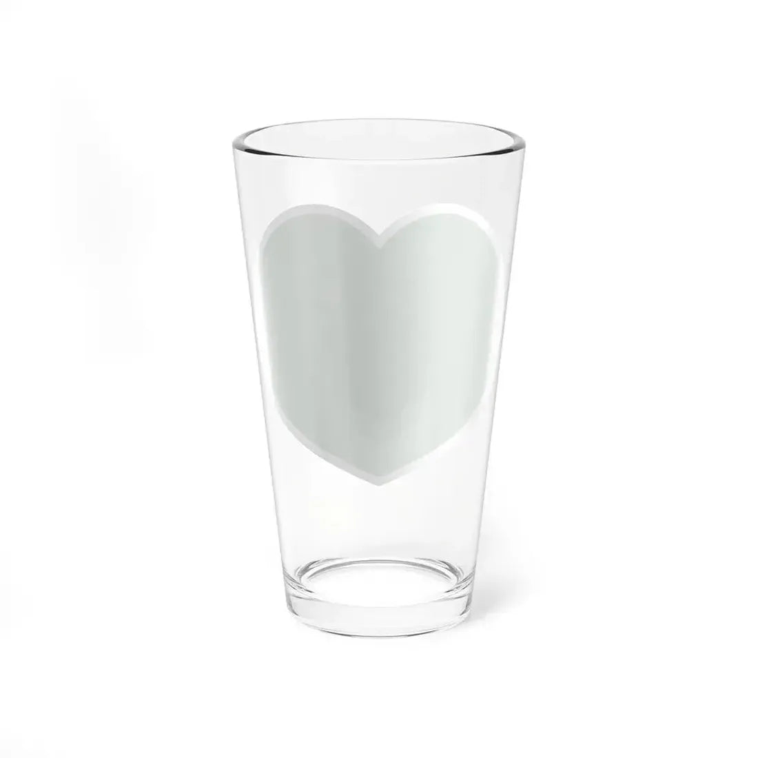 Heart Flag of Libya 1977-2011 - Pint Glass 16oz - Go Mug Yourself
