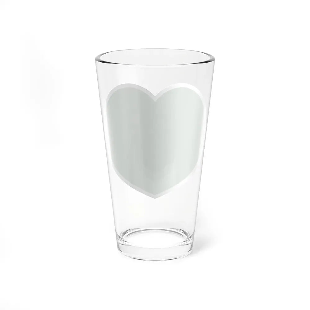 Heart Flag of Libya 1977-2011 - Pint Glass 16oz - Go Mug Yourself