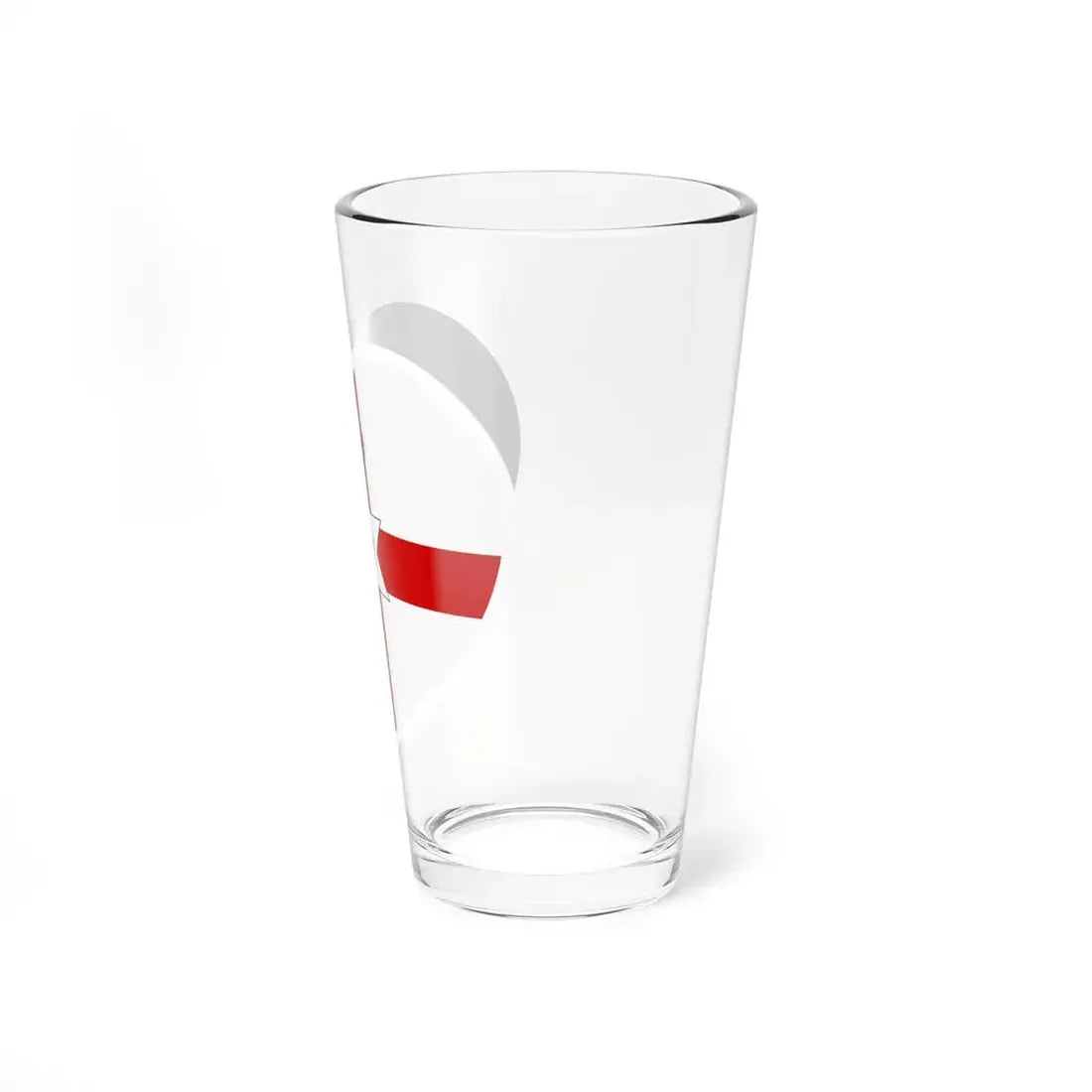 Heart Flag of Northern Ireland - Pint Glass 16oz - Go Mug Yourself