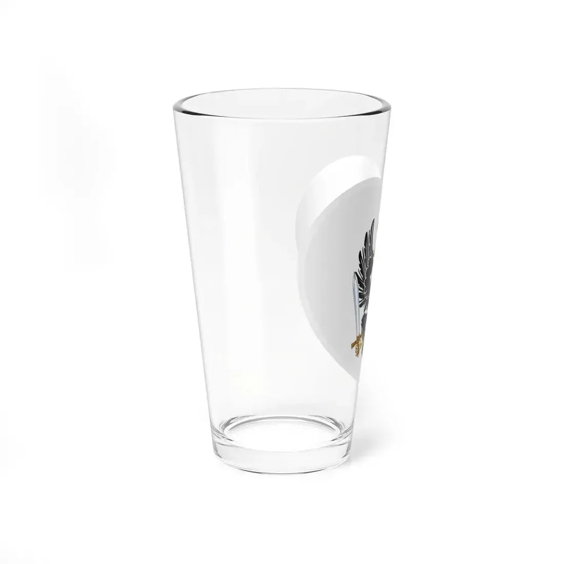 Heart Flag of Prussia 1801-1803 - Pint Glass 16oz - Go Mug Yourself