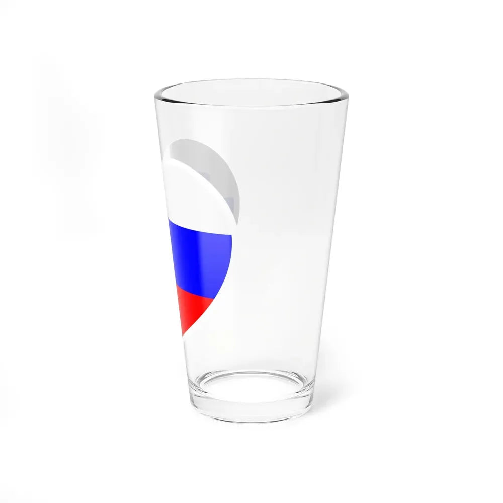 Heart Flag of Slovenia - Pint Glass 16oz - Go Mug Yourself