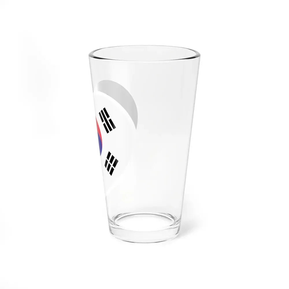 Heart Flag of South Korea 1984-1997 - Pint Glass 16oz - Go Mug Yourself
