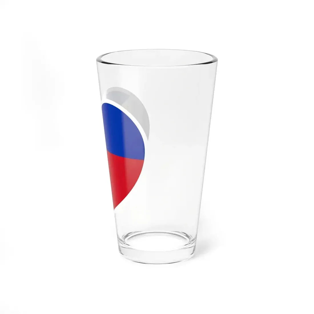 Heart Flag of the Philippines - Pint Glass 16oz - Go Mug Yourself