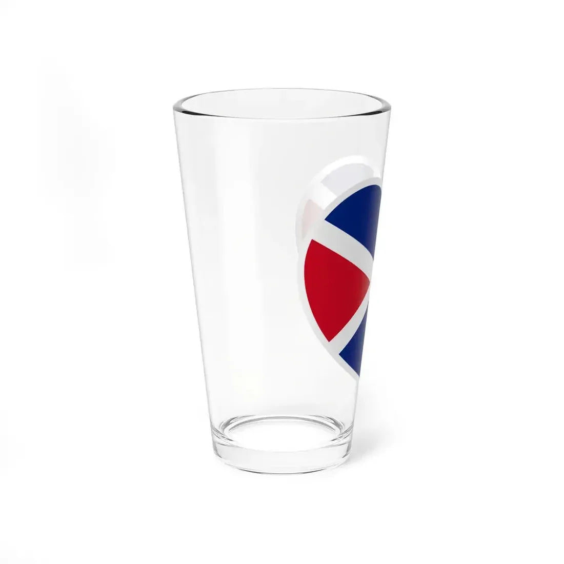 Heart Flag of the Seychelles 1976-1977 - Pint Glass 16oz - Go Mug Yourself