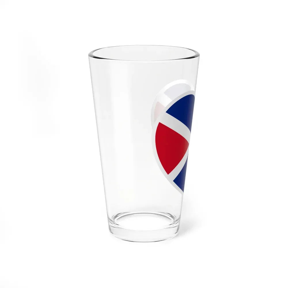Heart Flag of the Seychelles 1976-1977 - Pint Glass 16oz - Go Mug Yourself