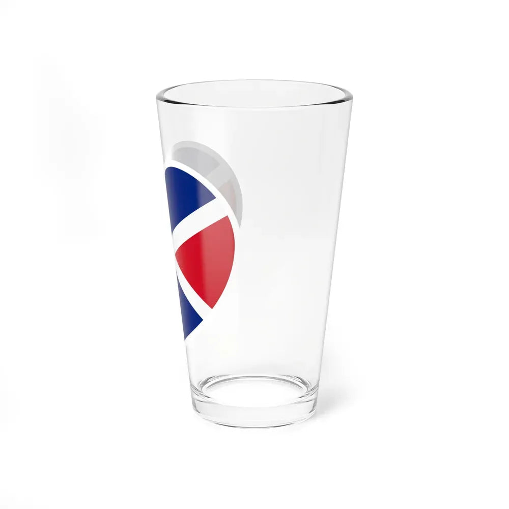 Heart Flag of the Seychelles 1976-1977 - Pint Glass 16oz - Go Mug Yourself