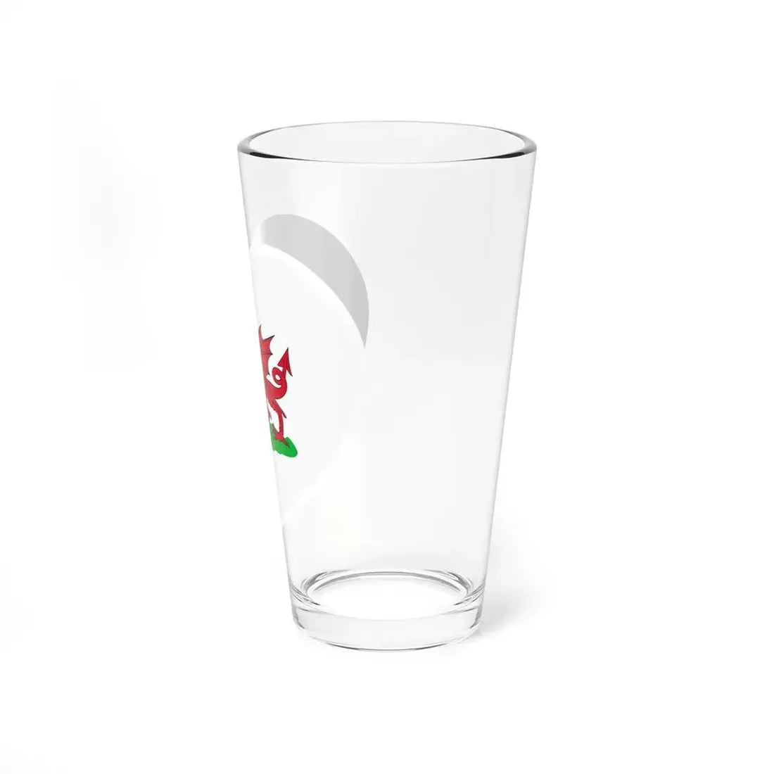 Heart Flag of Wales 1807-1953 - Pint Glass 16oz - Go Mug Yourself