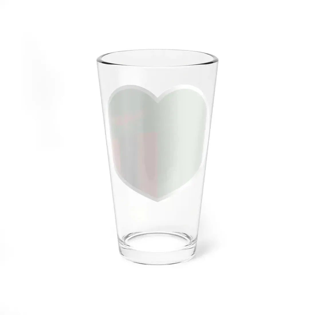 Heart Flag of Zambia - Pint Glass 16oz - Go Mug Yourself