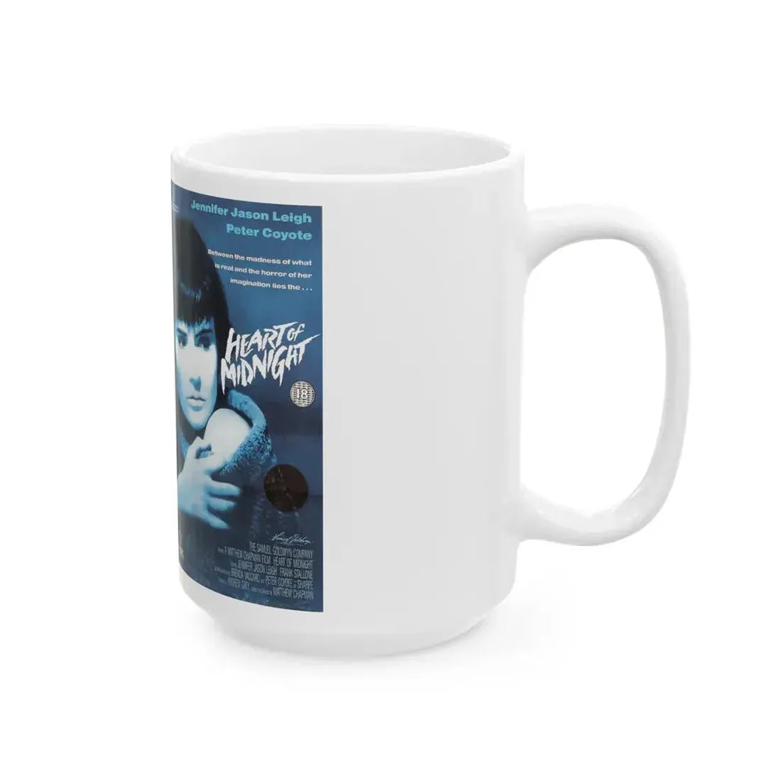 HEART OF MIDNIGHT (VHS COVER) - White Coffee Mug - Go Mug Yourself