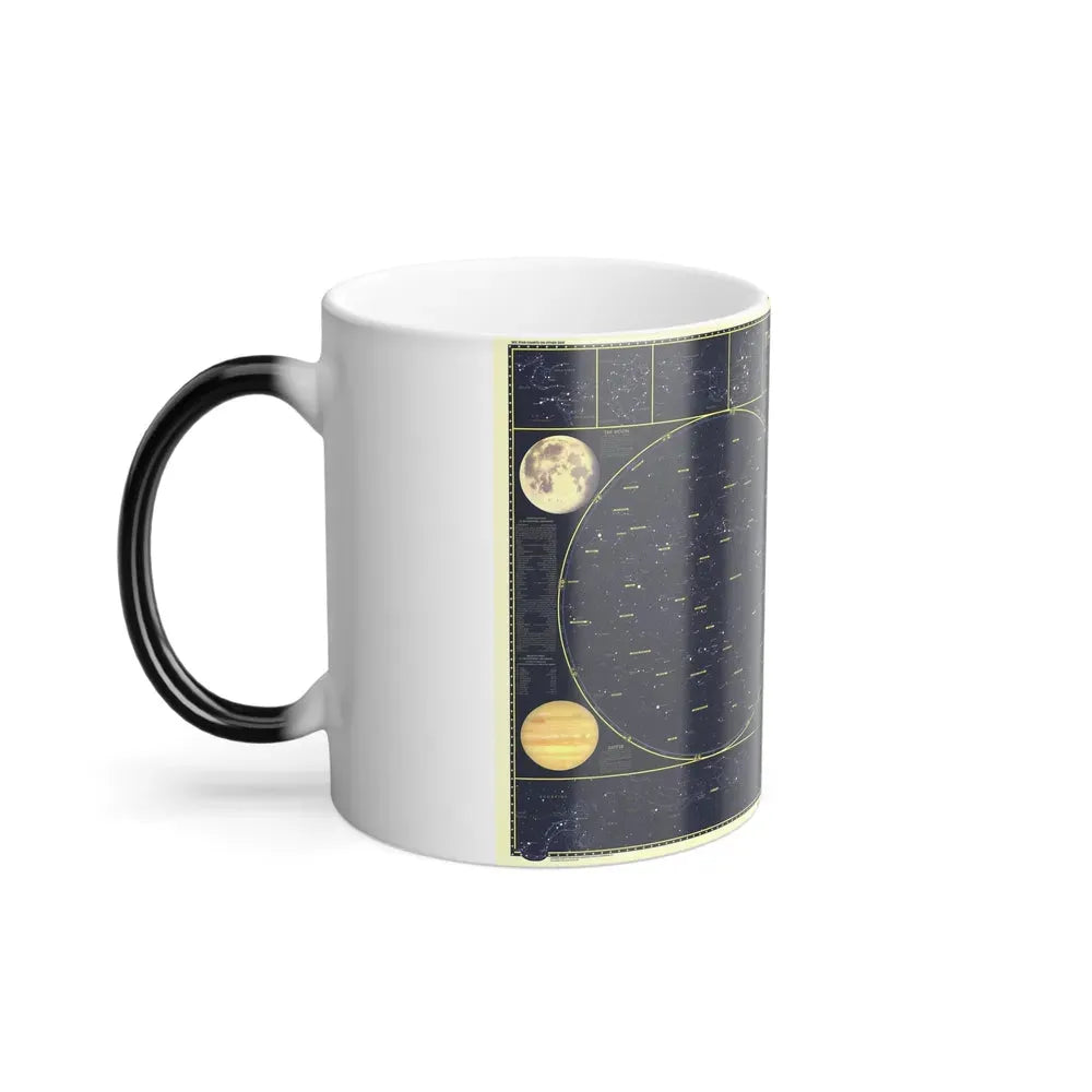 Heavens, The 1 (1957) (Map) Color Changing Mug 11oz - Go Mug Yourself