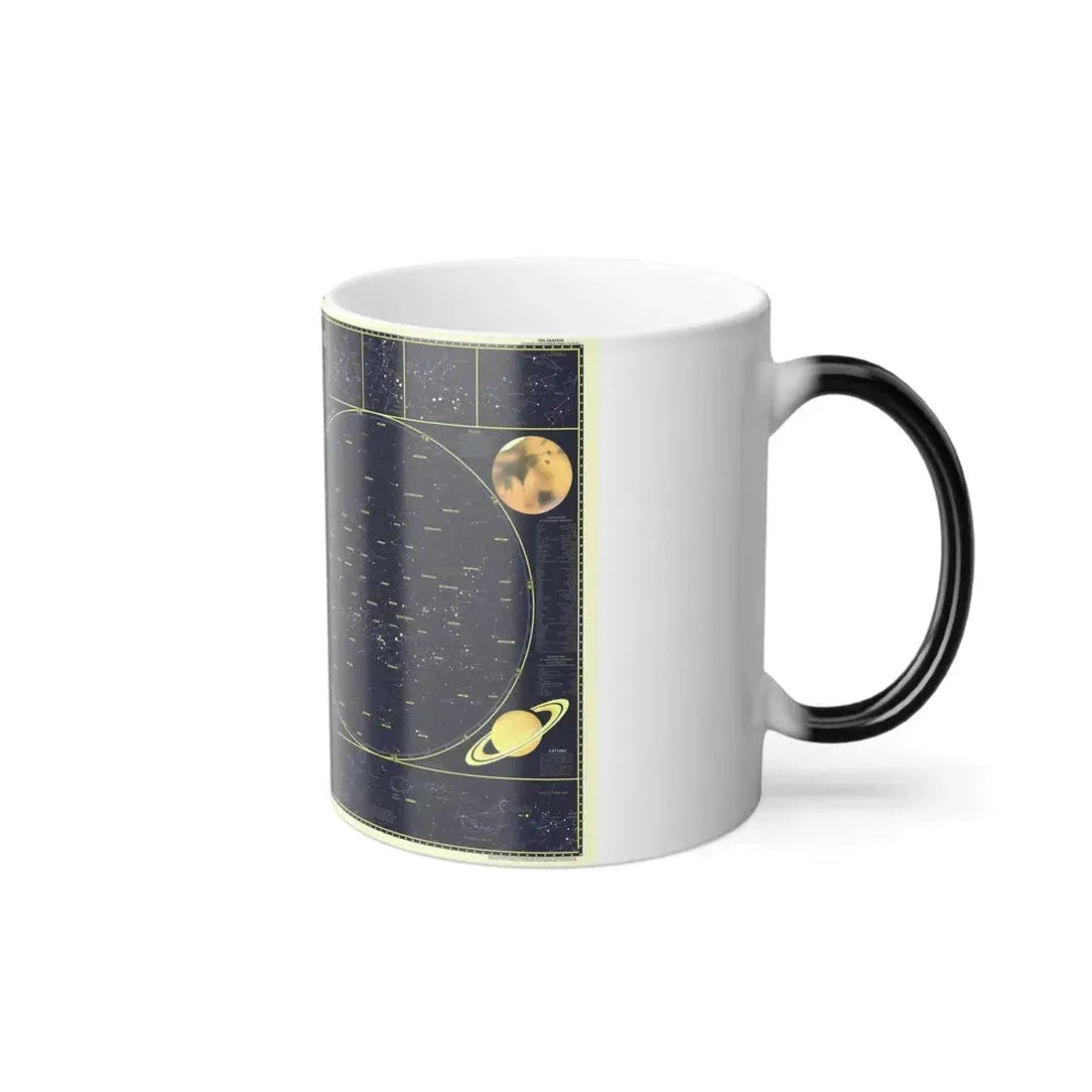 Heavens, The 1 (1957) (Map) Color Changing Mug 11oz - Go Mug Yourself