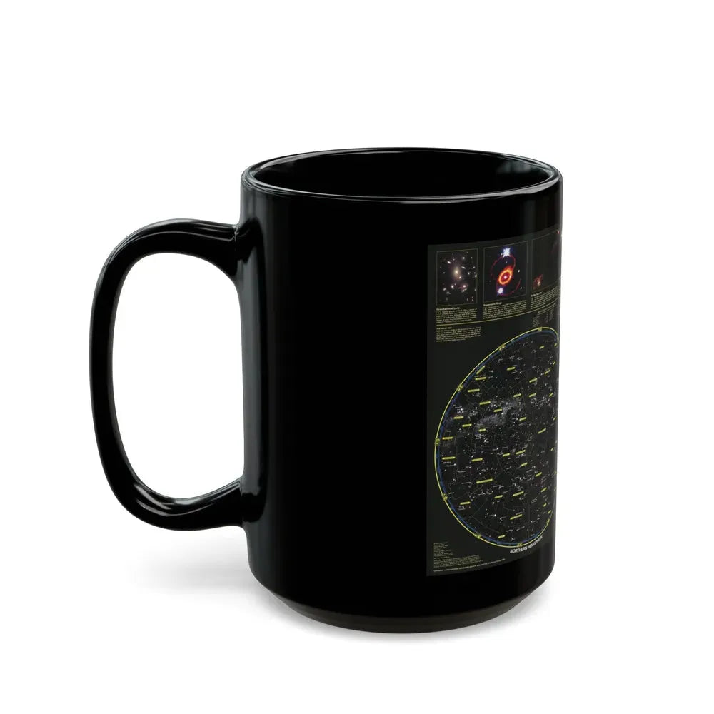 Heavens, The (1995) (Map) Black Coffee Mug - Go Mug Yourself