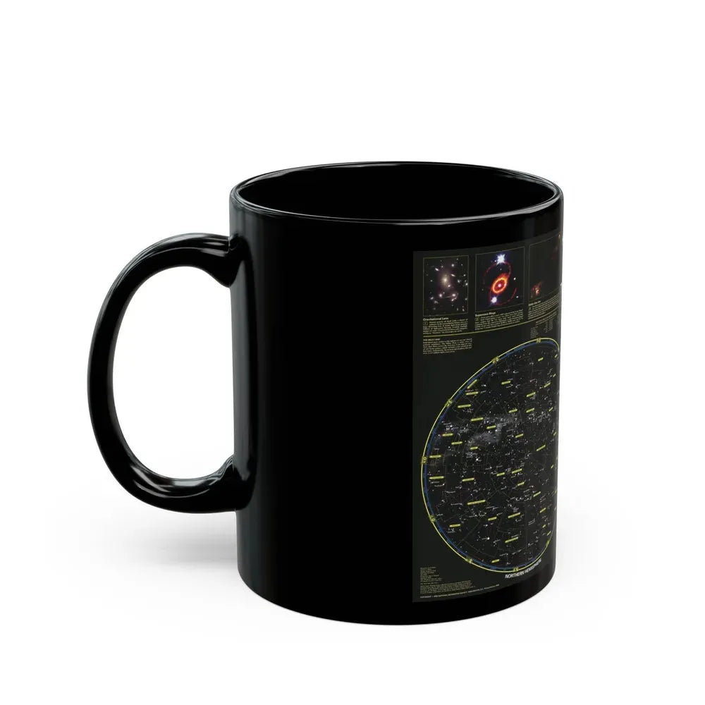 Heavens, The (1995) (Map) Black Coffee Mug - Go Mug Yourself