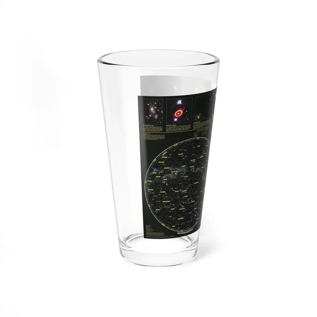 Heavens, The (1995) (Map) Pint Glass 16oz - Go Mug Yourself