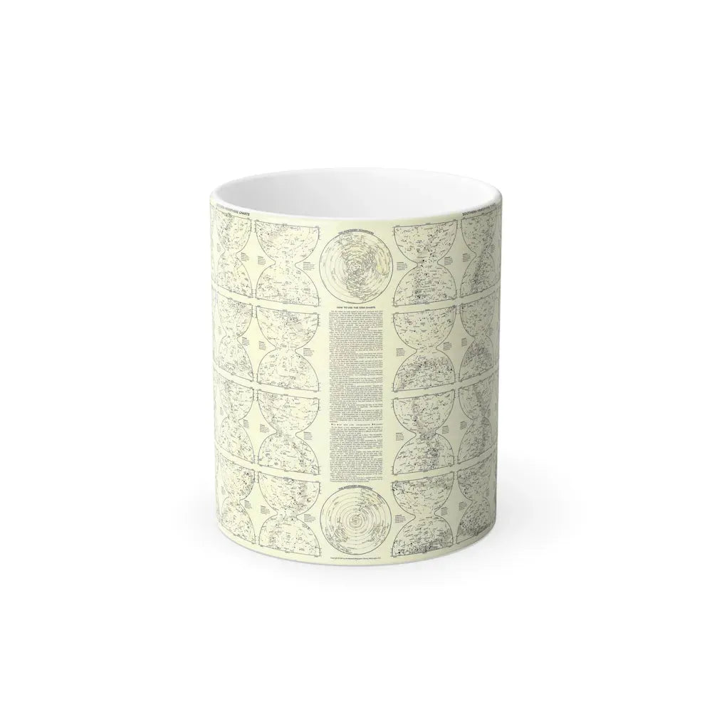 Heavens, The 2 (1957) (Map) Color Changing Mug 11oz Default Title 11oz - Go Mug Yourself